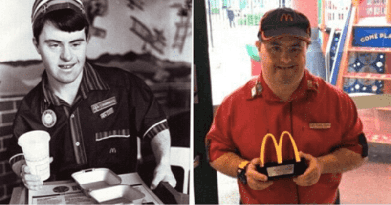 caso de un empleado de McDonald's con síndrome de Down