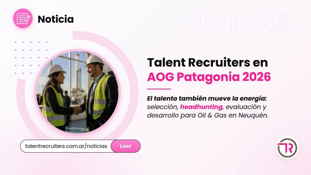 Profesionales de Oil & Gas con casco y chaleco se dan la mano en AOG Patagonia 2026, Neuquén