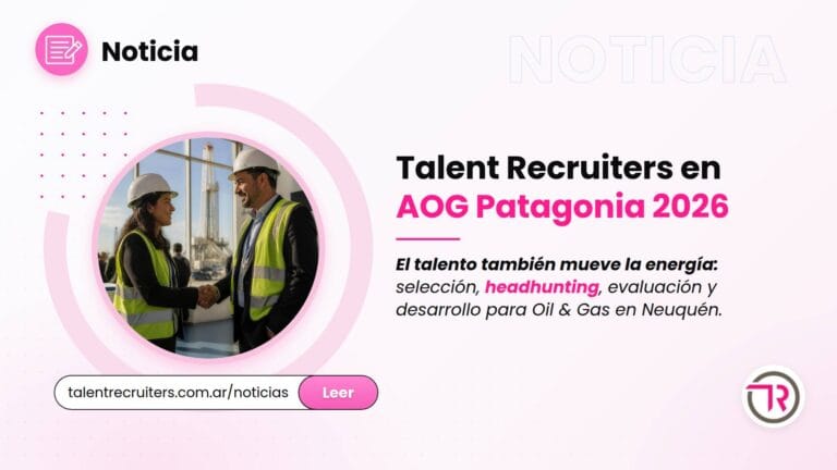 Profesionales de Oil & Gas con casco y chaleco se dan la mano en AOG Patagonia 2026, Neuquén